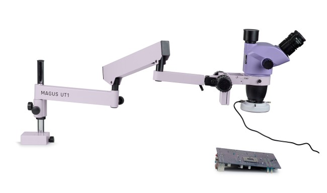 Микроскоп стереоскопический цифровой MAGUS Stereo D7TR LCD для ремонта и пайки