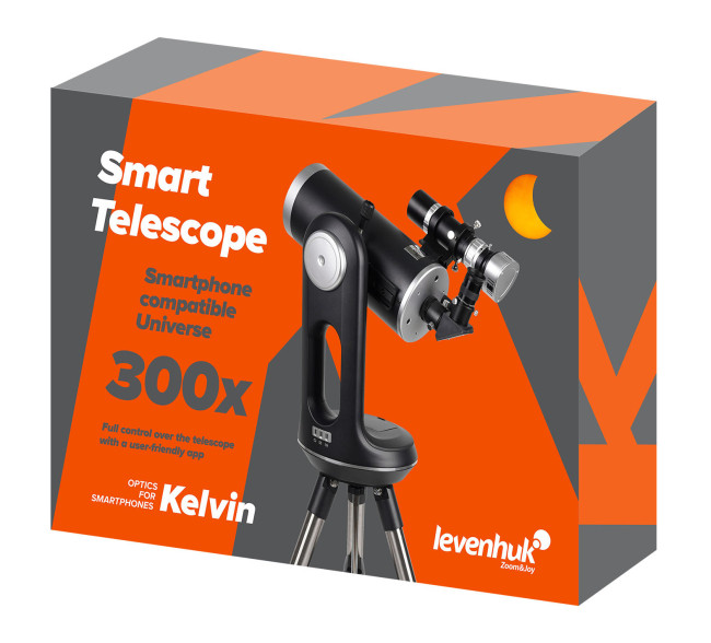 Смарт-телескоп Levenhuk Kelvin Bright STM127 Смарт-телескоп Levenhuk Kelvin Bright STM127
