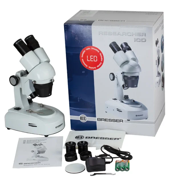 Микроскоп Bresser Researcher ICD LED 20x-80x