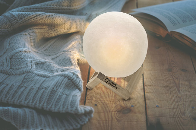 Лампа настольная Bresser National Geographic «3D Луна», 15 см