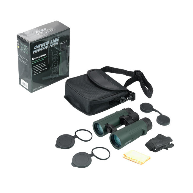 Бинокль Veber Silver Line БН 10x42 WP