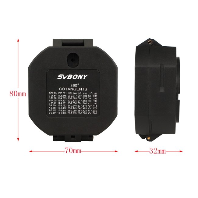 Компас SVBONY M2 черный