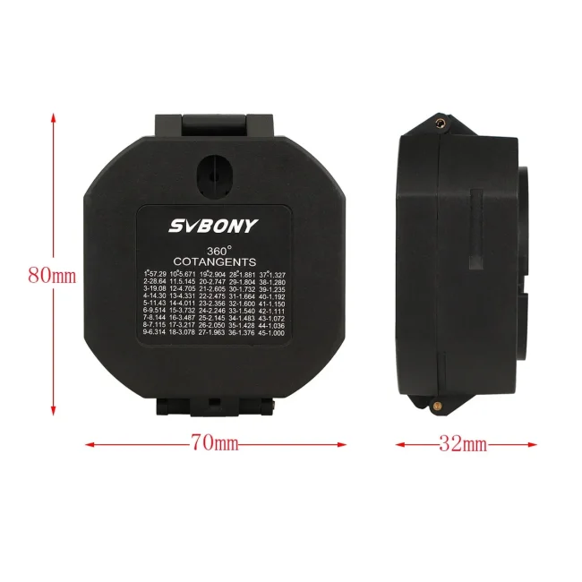 Компас SVBONY M2 черный