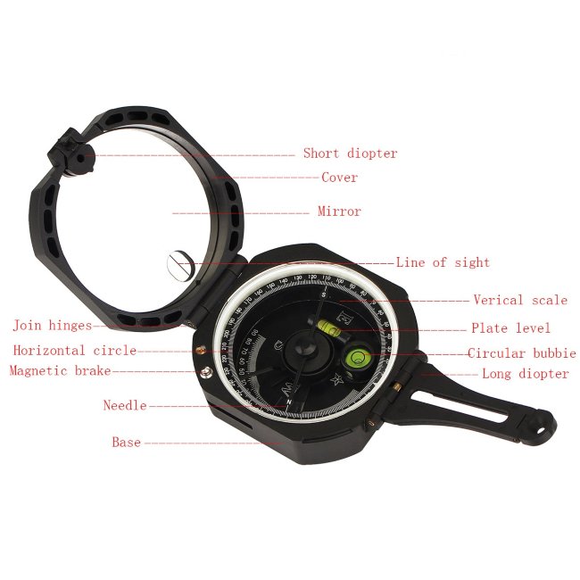 Компас SVBONY M2 черный