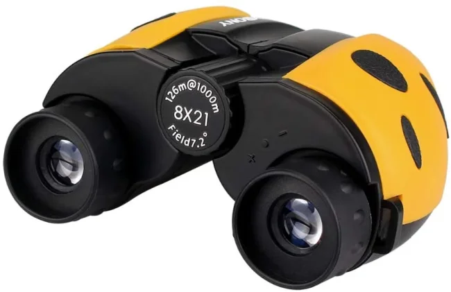 Бинокль детский SVBONY 8x21 Хэллоуин желтый