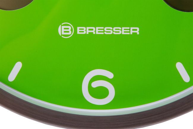 Часы настенные Bresser MyTime io NX Thermo/Hygro, 30 см, зеленые Часы настенные Bresser MyTime io NX Thermo/Hygro, 30 см, зеленые