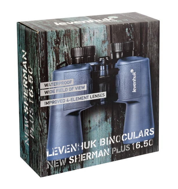 Бинокль Levenhuk New Sherman PLUS 16x50 Бинокль Levenhuk New Sherman PLUS 16x50