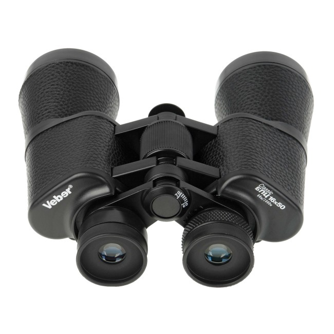 Бинокль Veber Classic БПЦ 16x50 VL черный, кожа Бинокль Veber Classic БПЦ 16x50 VL черный, кожа