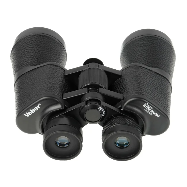 Бинокль Veber Classic БПЦ 16x50 VL черный, кожа