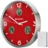 Часы настенные Bresser MyTime io NX Thermo/Hygro, 30 см, красные Часы настенные Bresser MyTime io NX Thermo/Hygro, 30 см, красные