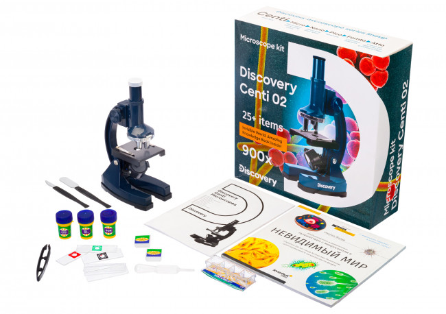 Микроскоп Discovery Centi 02 с книгой