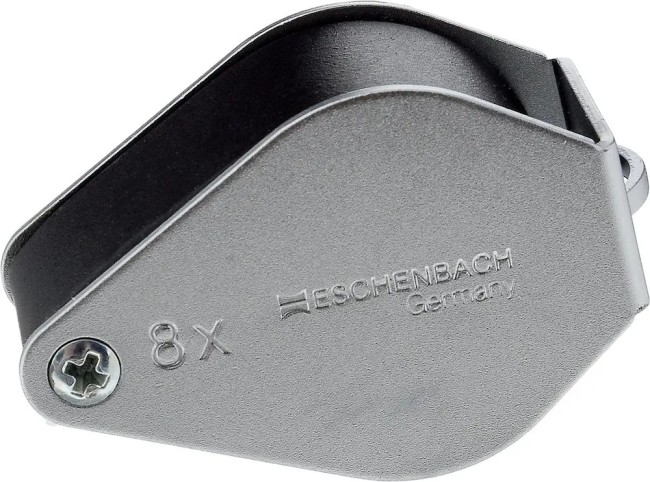 Лупа апланатическая складная Eschenbach, 21 мм, 8.0х Лупа апланатическая складная Eschenbach, 21 мм, 8.0х
