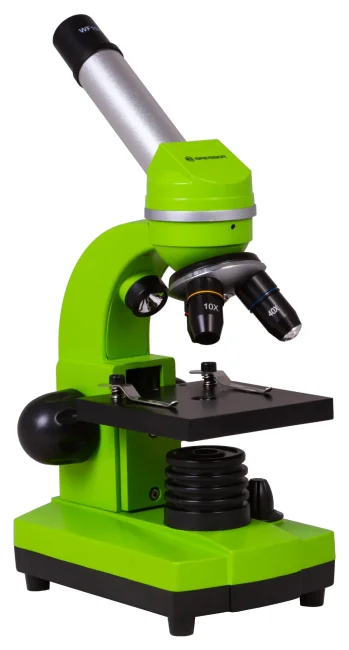 Микроскоп Bresser Junior Biolux SEL 40–1600x, зеленый Микроскоп Bresser Junior Biolux SEL 40–1600x, зеленый