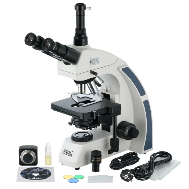 Микроскоп цифровой Levenhuk MED D40T, тринокулярный Микроскоп цифровой Levenhuk MED D40T, тринокулярный