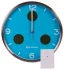 Часы настенные Bresser MyTime io NX Thermo/Hygro, 30 см, голубые