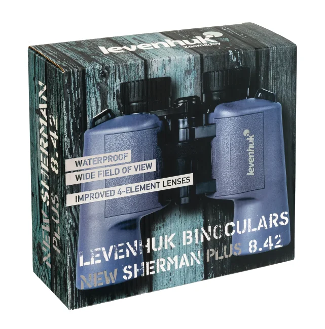 Бинокль Levenhuk New Sherman PLUS 8x42