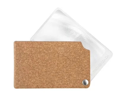 Лупа складная Eschenbach visoPOCKET, 74х48 мм, 2.5х коричневая