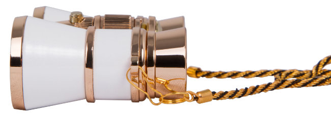 Бинокль Levenhuk Broadway 325F с подсветкой и цепочкой, белый Бинокль Levenhuk Broadway 325F с подсветкой и цепочкой, белый