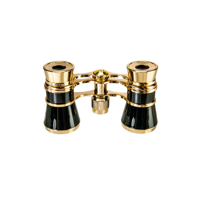 Бинокль театральный Veber Opera БГЦ 3x25 черный/золотой