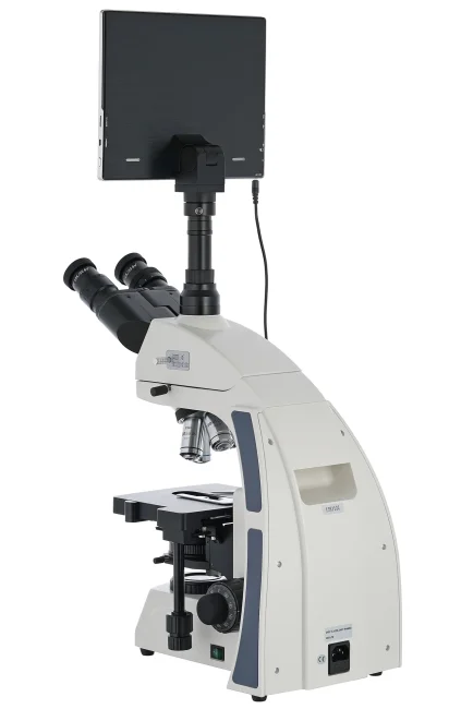 Микроскоп цифровой Levenhuk MED D40T LCD, тринокулярный Микроскоп цифровой Levenhuk MED D40T LCD, тринокулярный