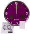 Часы настенные Bresser MyTime io NX Thermo/Hygro, 30 см, фиолетовые Часы настенные Bresser MyTime io NX Thermo/Hygro, 30 см, фиолетовые