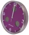 Часы настенные Bresser MyTime io NX Thermo/Hygro, 30 см, фиолетовые Часы настенные Bresser MyTime io NX Thermo/Hygro, 30 см, фиолетовые