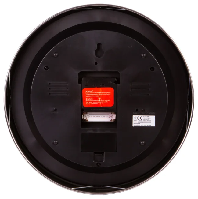 Часы настенные Bresser MyTime io NX Thermo/Hygro, 30 см, фиолетовые Часы настенные Bresser MyTime io NX Thermo/Hygro, 30 см, фиолетовые