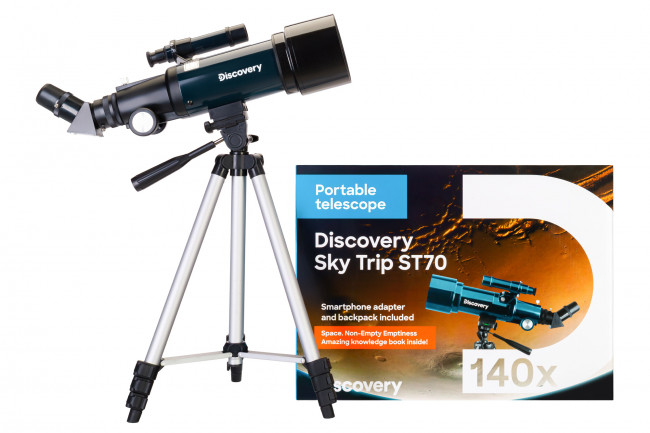 Телескоп Discovery Sky Trip ST70 с книгой Телескоп Discovery Sky Trip ST70 с книгой