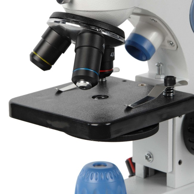Микроскоп школьный Микромед Эврика Smart 40х-1280х в текстильном кейсе