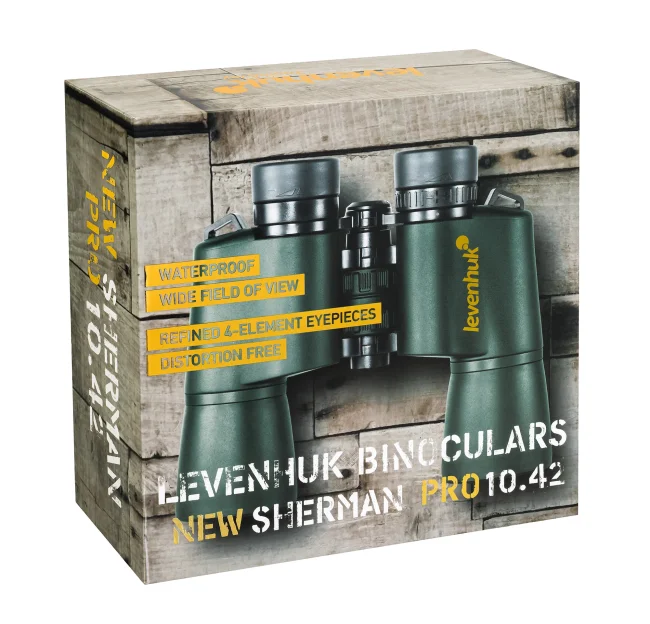 Бинокль Levenhuk New Sherman PRO 10x42 Бинокль Levenhuk New Sherman PRO 10x42