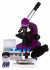 Микроскоп Bresser Junior Biolux SEL 40–1600x, фиолетовый