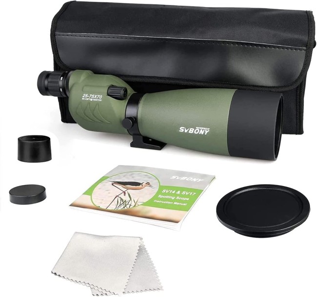 Зрительная труба SVBONY 25-75x70 (SV17)