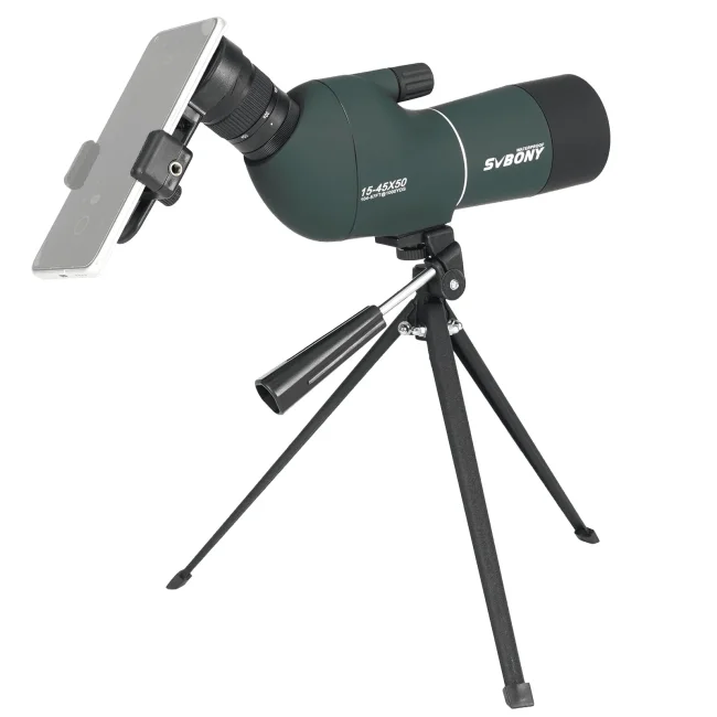 Зрительная труба SVBONY 15-45x50 (SV28 Plus) на штативе Зрительная труба SVBONY 15-45x50 (SV28 Plus) на штативе