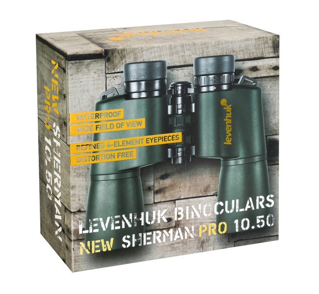 Бинокль Levenhuk New Sherman PRO 10x50