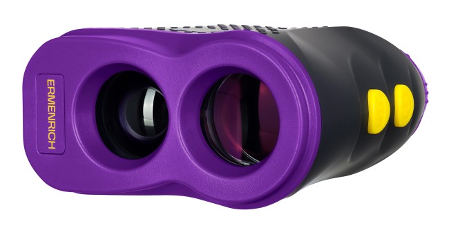 Лазерный строительный дальномер Ermenrich LR600, фиолетовый