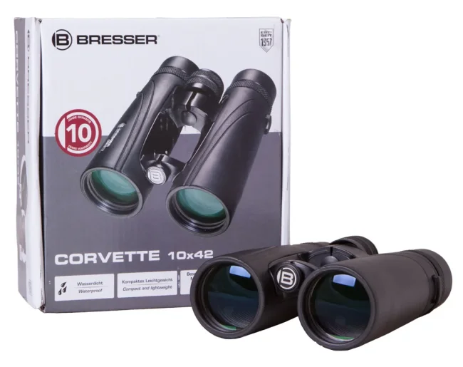 Бинокль Bresser Corvette 10x42 WP Бинокль Bresser Corvette 10x42 WP