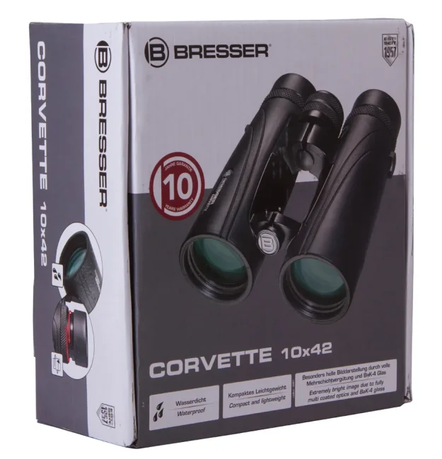 Бинокль Bresser Corvette 10x42 WP Бинокль Bresser Corvette 10x42 WP
