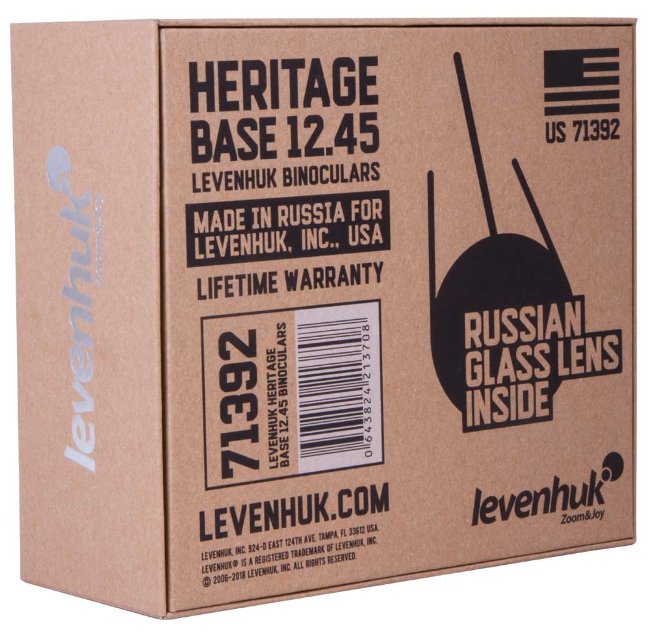 Бинокль Levenhuk Heritage BASE 12x45 Бинокль Levenhuk Heritage BASE 12x45