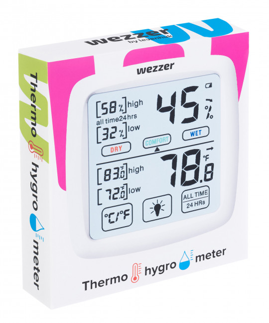 Термогигрометр Levenhuk Wezzer Teo TH30 Термогигрометр Levenhuk Wezzer Teo TH30