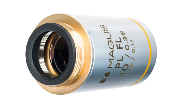 Объектив MAGUS 10PLFL 10х/0,35 Plan FL ∞/0,17