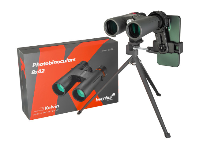 Фотобинокль Levenhuk Kelvin Snap 8x42