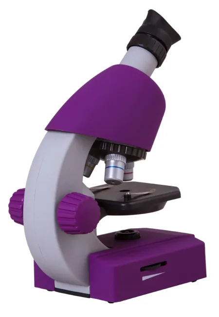 Микроскоп Bresser Junior 40x-640x, фиолетовый Микроскоп Bresser Junior 40x-640x, фиолетовый