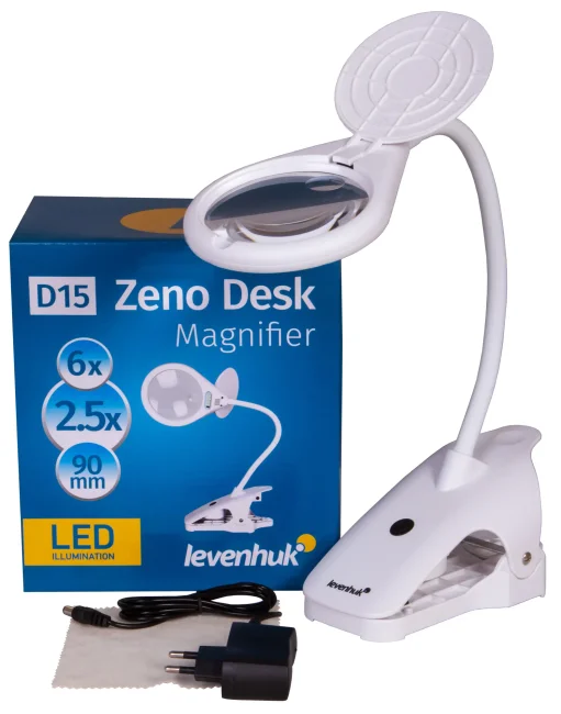 Лупа настольная Levenhuk Zeno Desk D15 Лупа настольная Levenhuk Zeno Desk D15