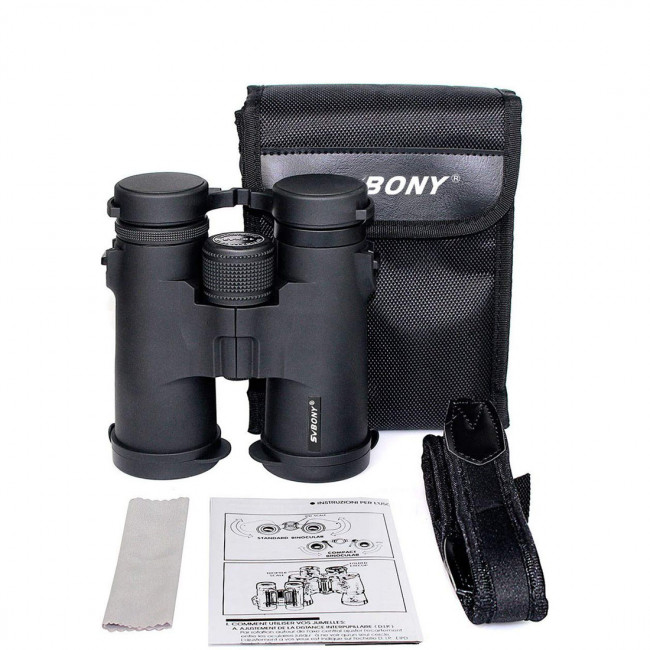 Бинокль SVBONY 10x42 черный (SV21)