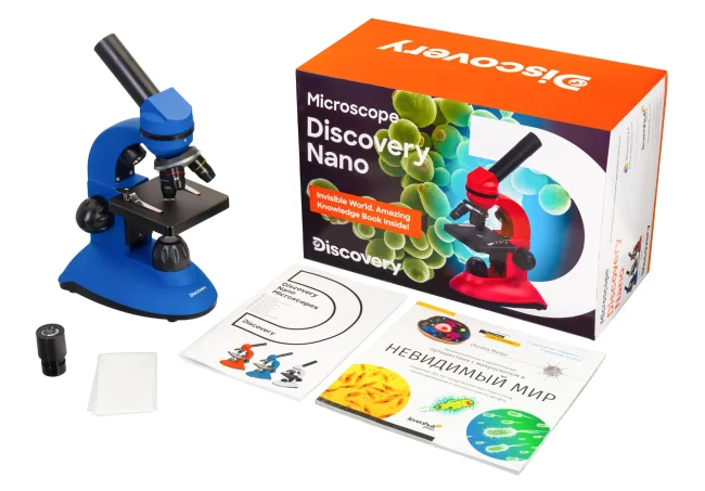 Микроскоп Discovery Nano Gravity с книгой