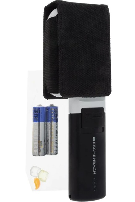 Лупа асферическая Eschenbach mobilux LED, 75х50 мм, 3.5х