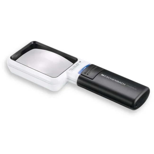 Лупа асферическая Eschenbach mobilux LED, 75х50 мм, 3.5х