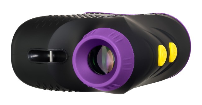 Лазерный строительный дальномер Ermenrich LR1500, фиолетовый