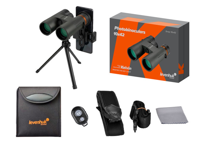 Фотобинокль Levenhuk Kelvin Snap 10x42 Фотобинокль Levenhuk Kelvin Snap 10x42