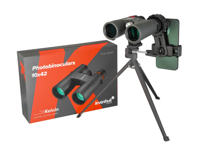 Фотобинокль Levenhuk Kelvin Snap 10x42